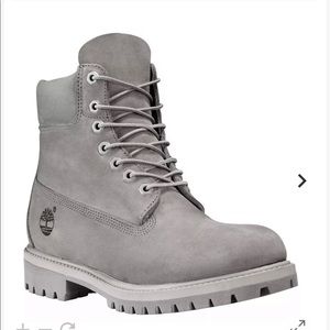 Gray 6inch Timberlands